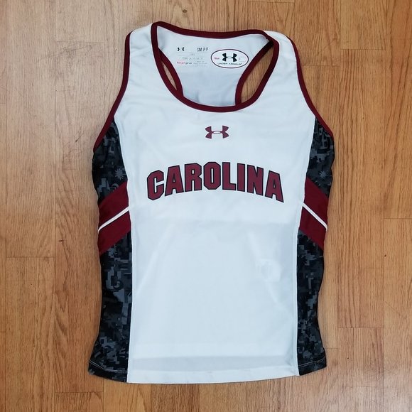 USC Gamecocks Under Armour Singlet Running Jersey - Picture 1 of 5